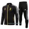 Chaqueta De Entrenamiento Trajes Juventus 2021/22 Amarilla Negra - Hombre